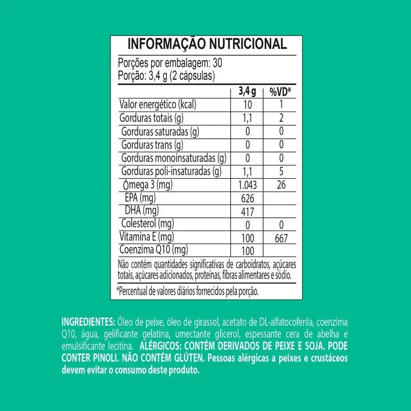 Ômega Beat - 60 cápsulas