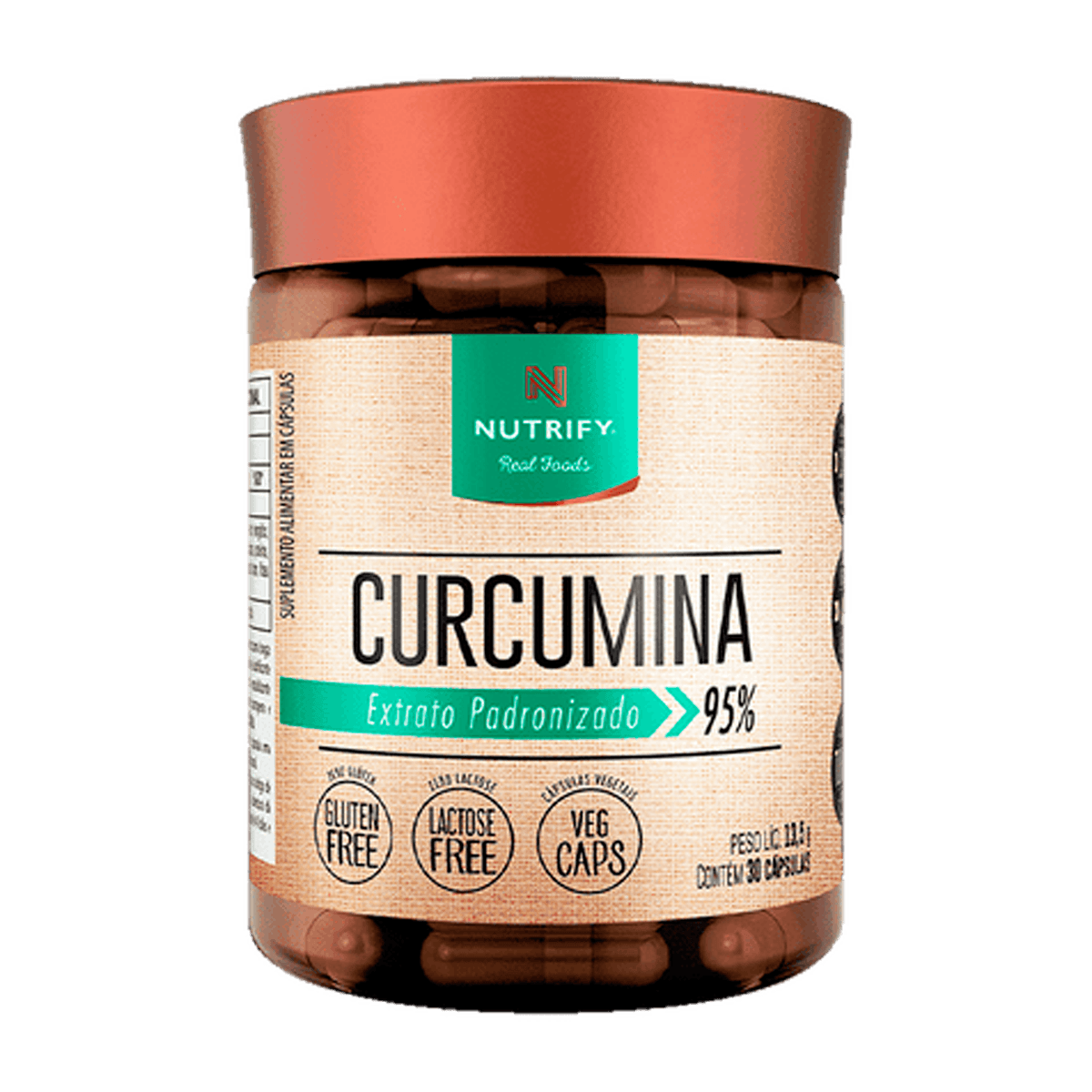 Curcumina - 30 Cápsulas