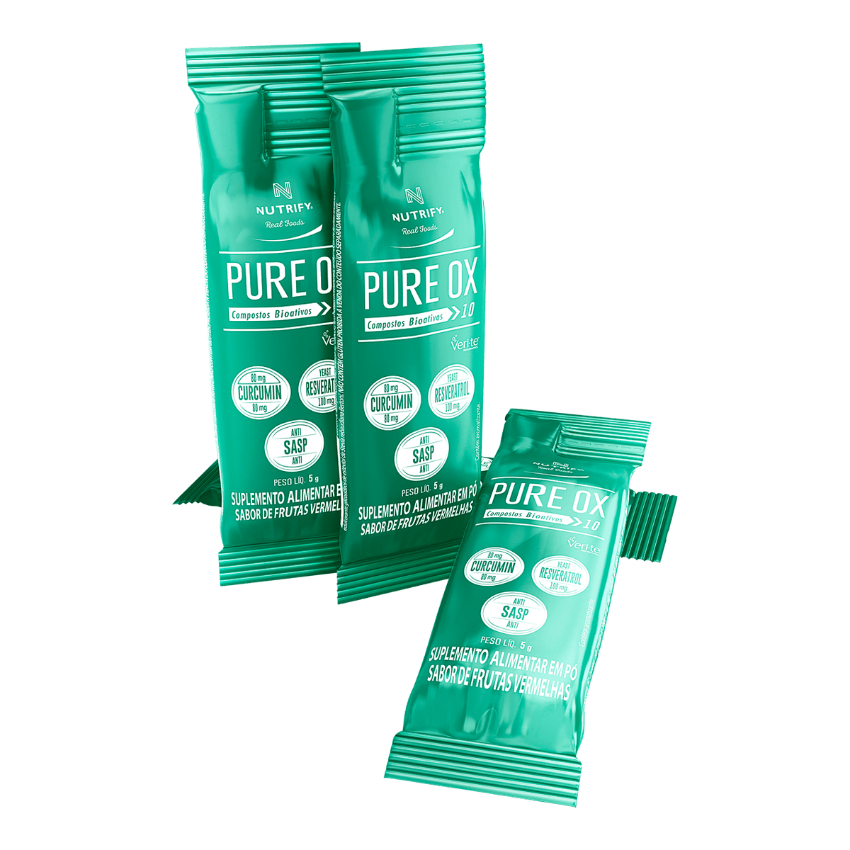 Pure OX Suplemento antioxidante Nutrify - 30 Sticks