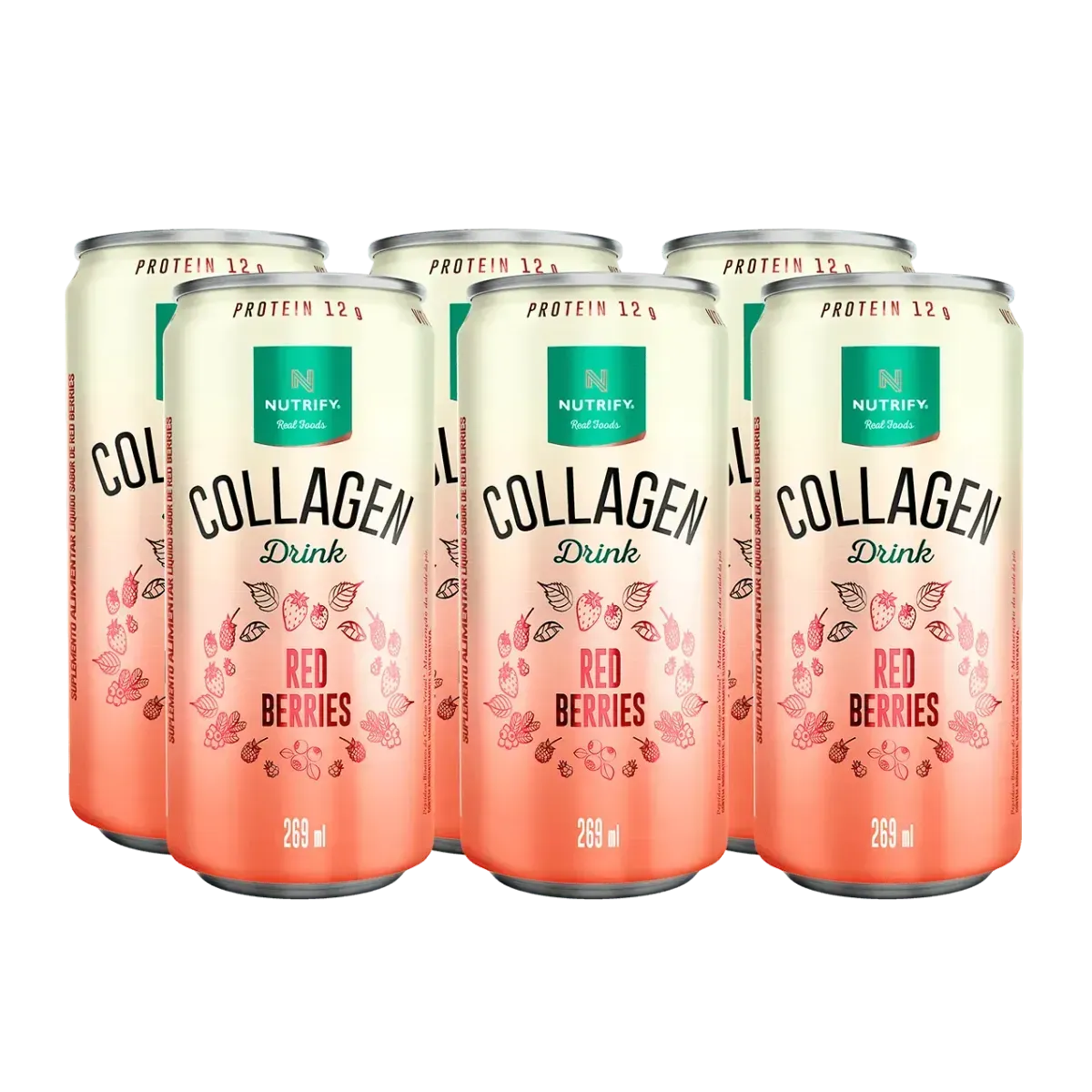 Colágeno Hidrolisado Collagen Drink - 6 unidades