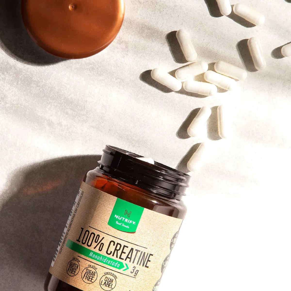 Creatina em cápsulas - 120 Cápsulas