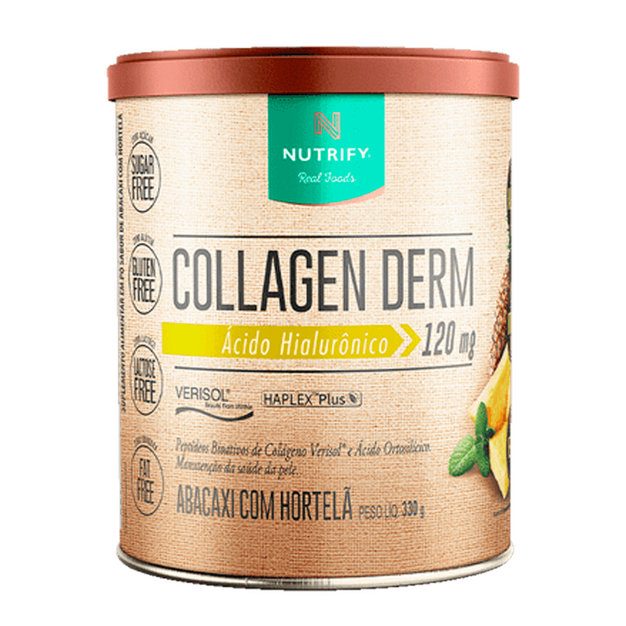 Collagen Derm - Colágeno + Ácido Hialurônico - 330g
