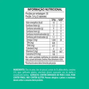 Ômega Beat - 60 cápsulas