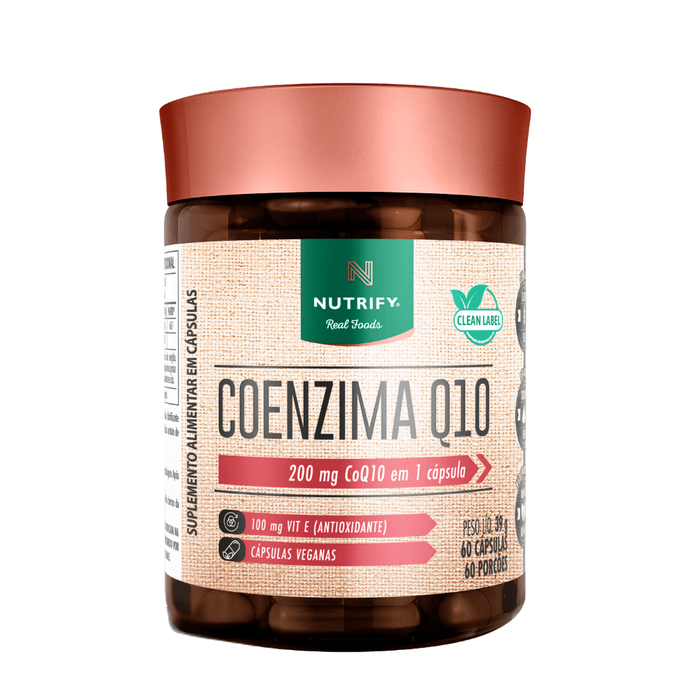 Coenzima Q10 200 mg - 60 Cápsulas
