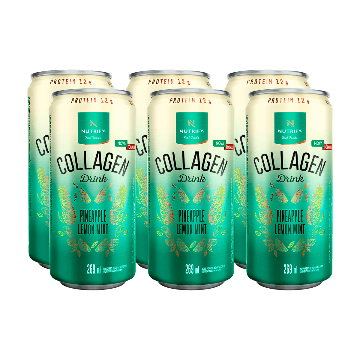 Colágeno Hidrolisado Collagen Drink - 6 unidades