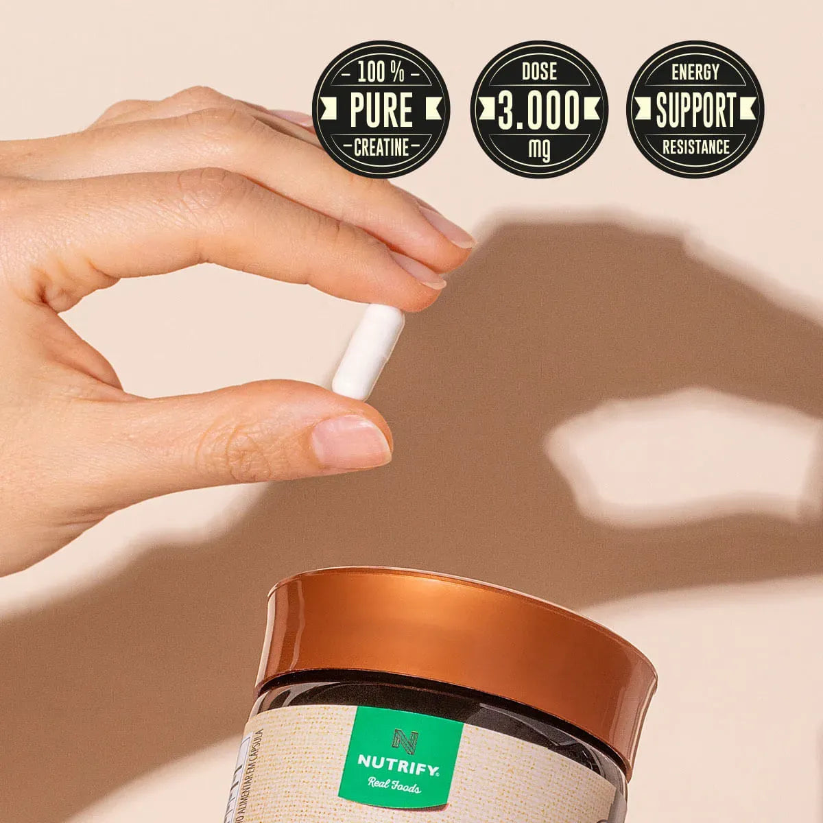 Creatina em cápsulas - 120 Cápsulas