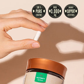 Creatina em cápsulas - 120 Cápsulas