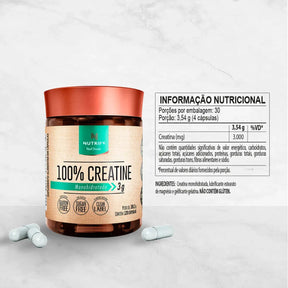 Creatina em cápsulas - 120 Cápsulas