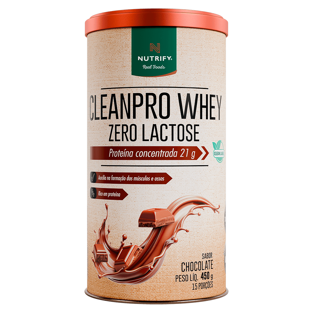 Whey Protein Sem Lactose - Clean Pro Whey