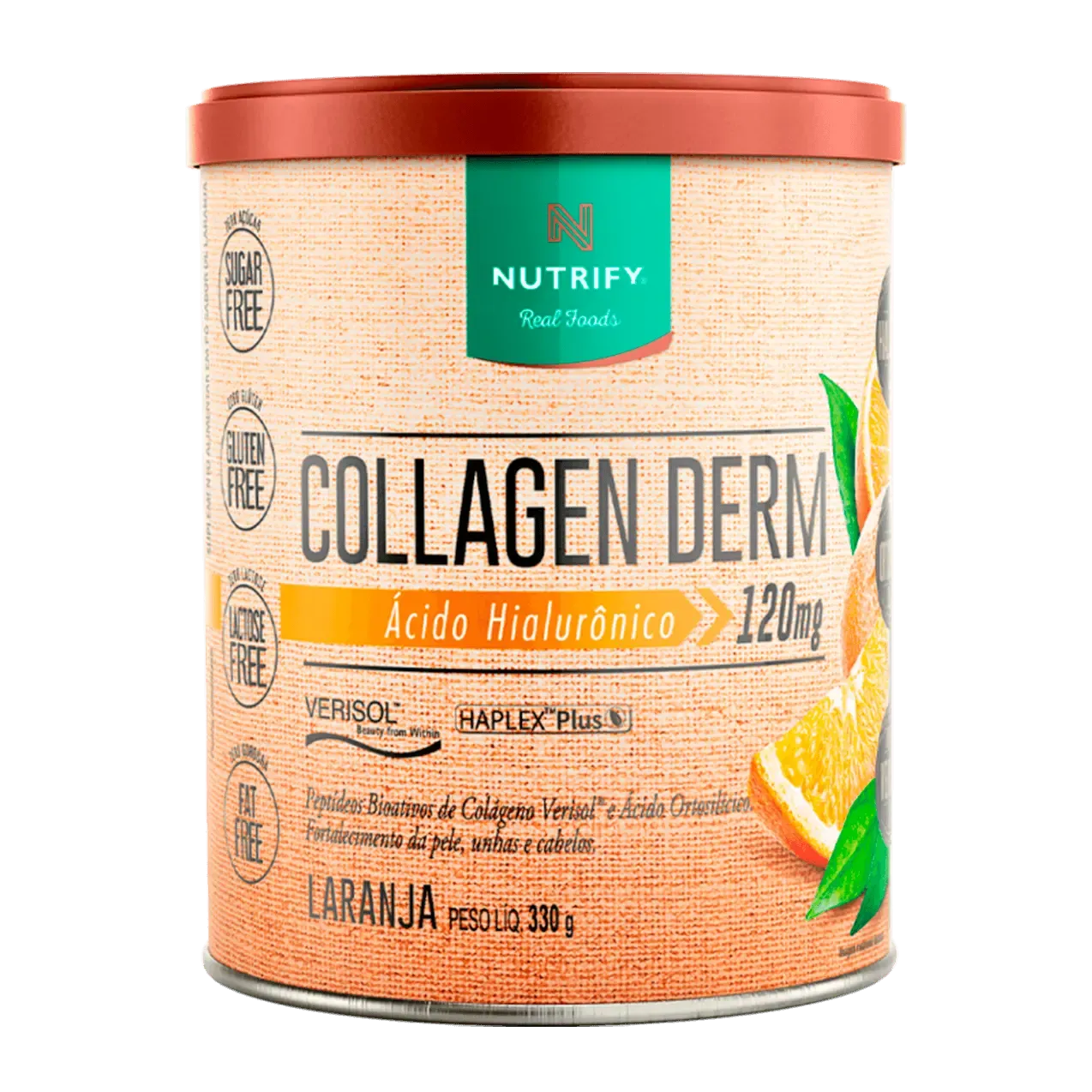 Collagen Derm - Colágeno + Ácido Hialurônico - 330g